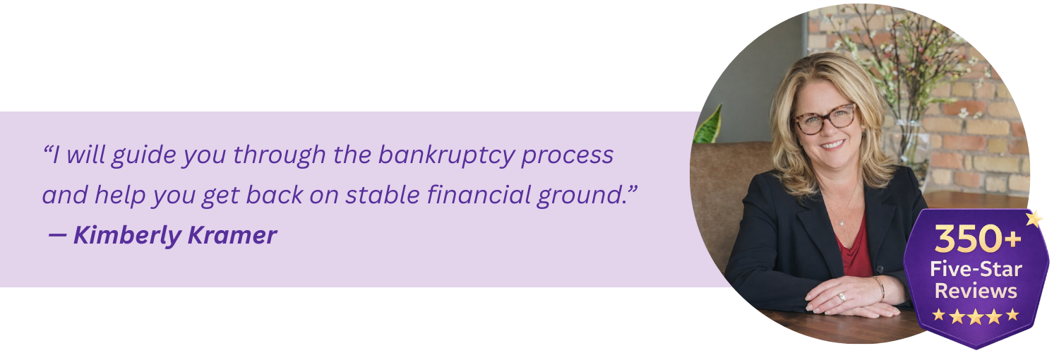 Kimberly Kramer Bankruptcy Quote