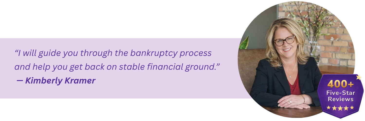 Kimberly Kramer Bankruptcy Quote